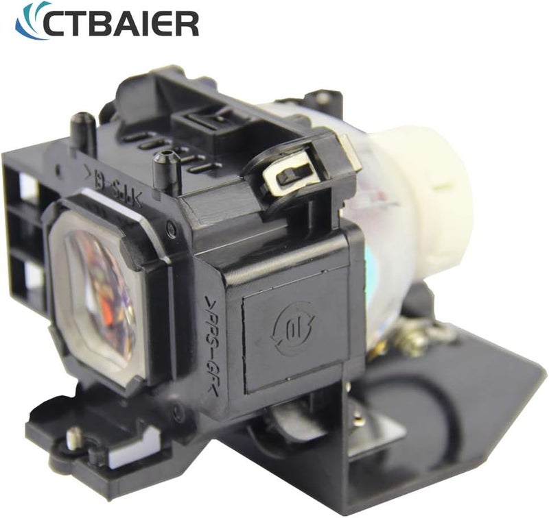 CTBAIER NP07LP/LV-LP31 Replacement Projector Lamp Bulb for NEC NP300 NP400 NP500 NP600 NP300A NP500W NP410W NP510W NP510 NP610SG NP500WS NP510WS Canon LV-7275/8300/7375/7370/7385/8310/8215 - Image 2